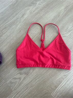 Skatie Red Zero Sports Bra